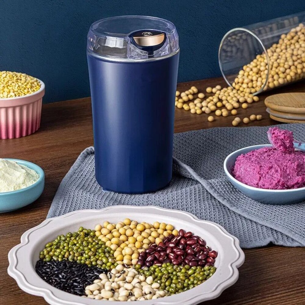 2023 Compact Electric Coffee Grinder - Multi-Purpose Stainless Steel Blade Grind - Picture 2 of 7